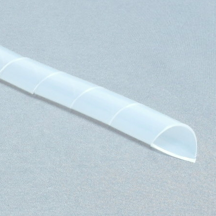 Tube spiralé pour câbles - 9 mm