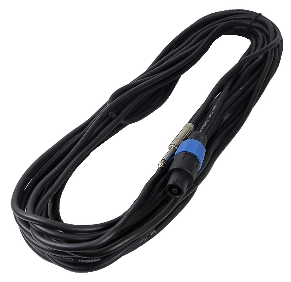 Câble 1/4" mâle mono à SPEAKON - 50''