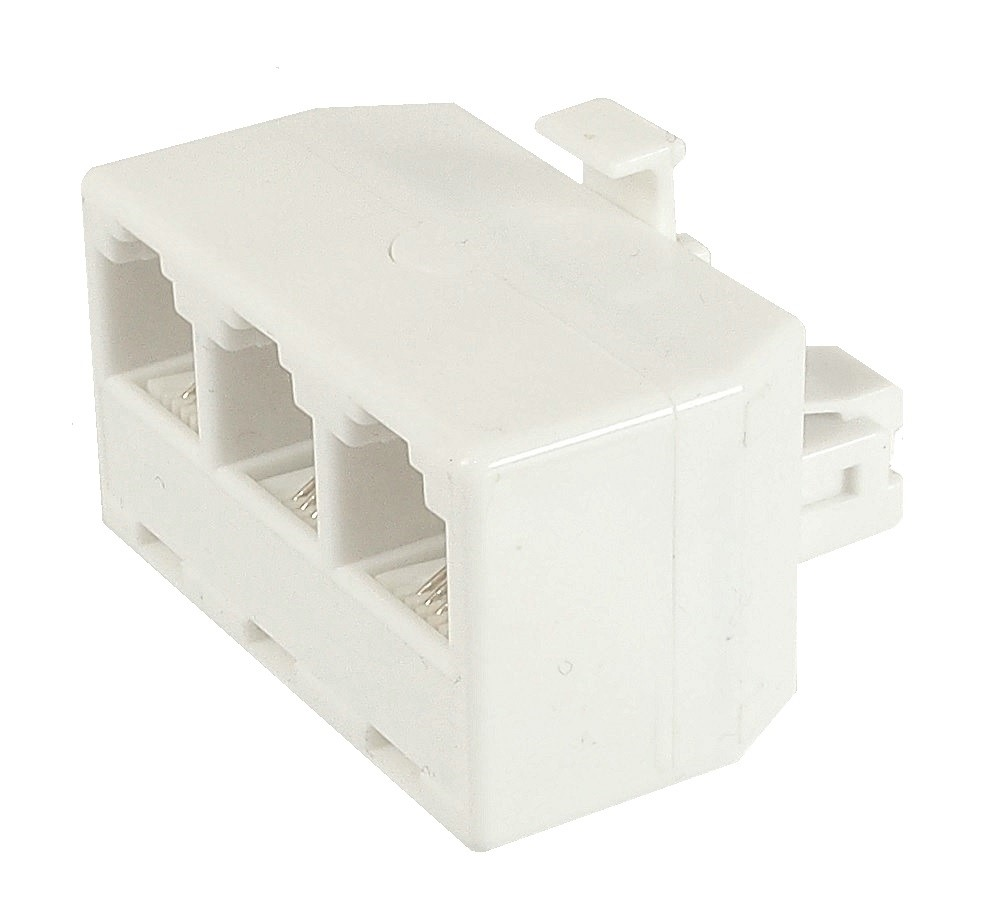 Tripleur de prise téléphonique