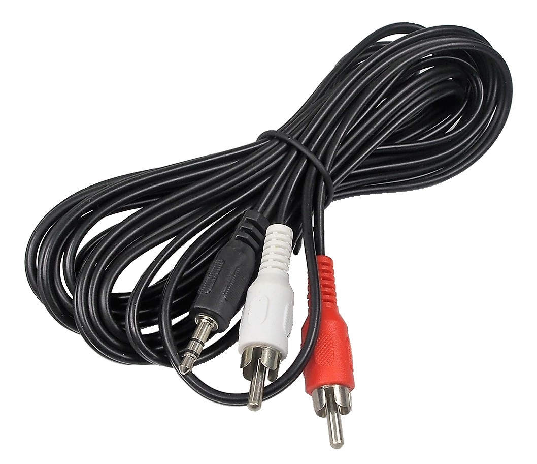 Câble diviseur fiches 3.5mm à RCA stéréo - 12'