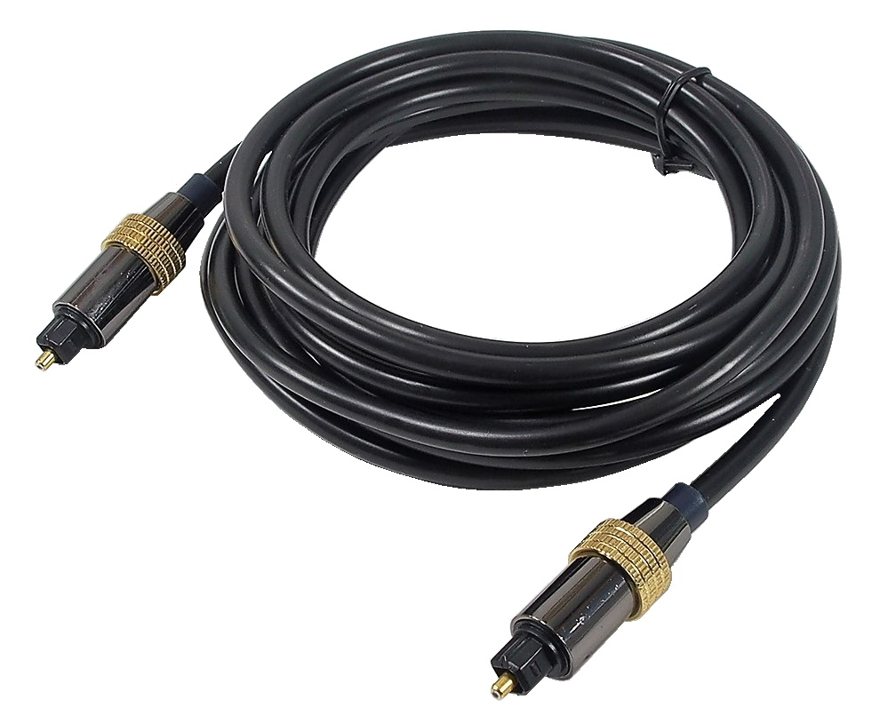 Câble audio de fibre optique - 3 mètres