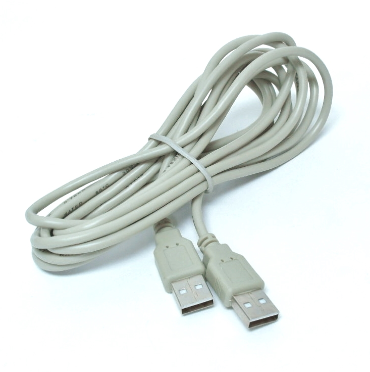 Câble USB A-A 2.0 mâle à mâle - 10 pieds