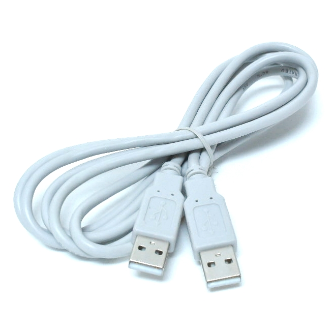 Câble USB A-A 2.0 mâle à mâle - 6 pieds