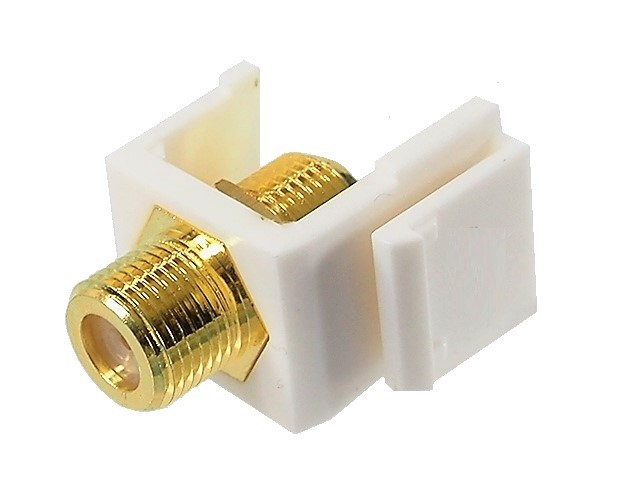 Union keystone femelle à femelle pour connecteur F