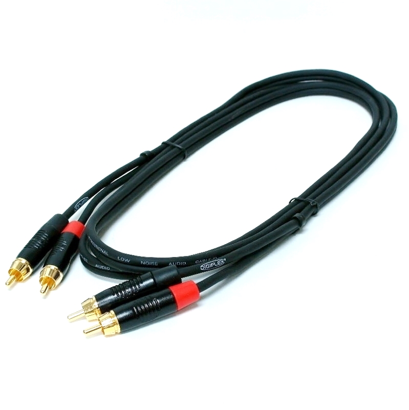 Câble audio Digiflex RCA stéréo - 6 pieds