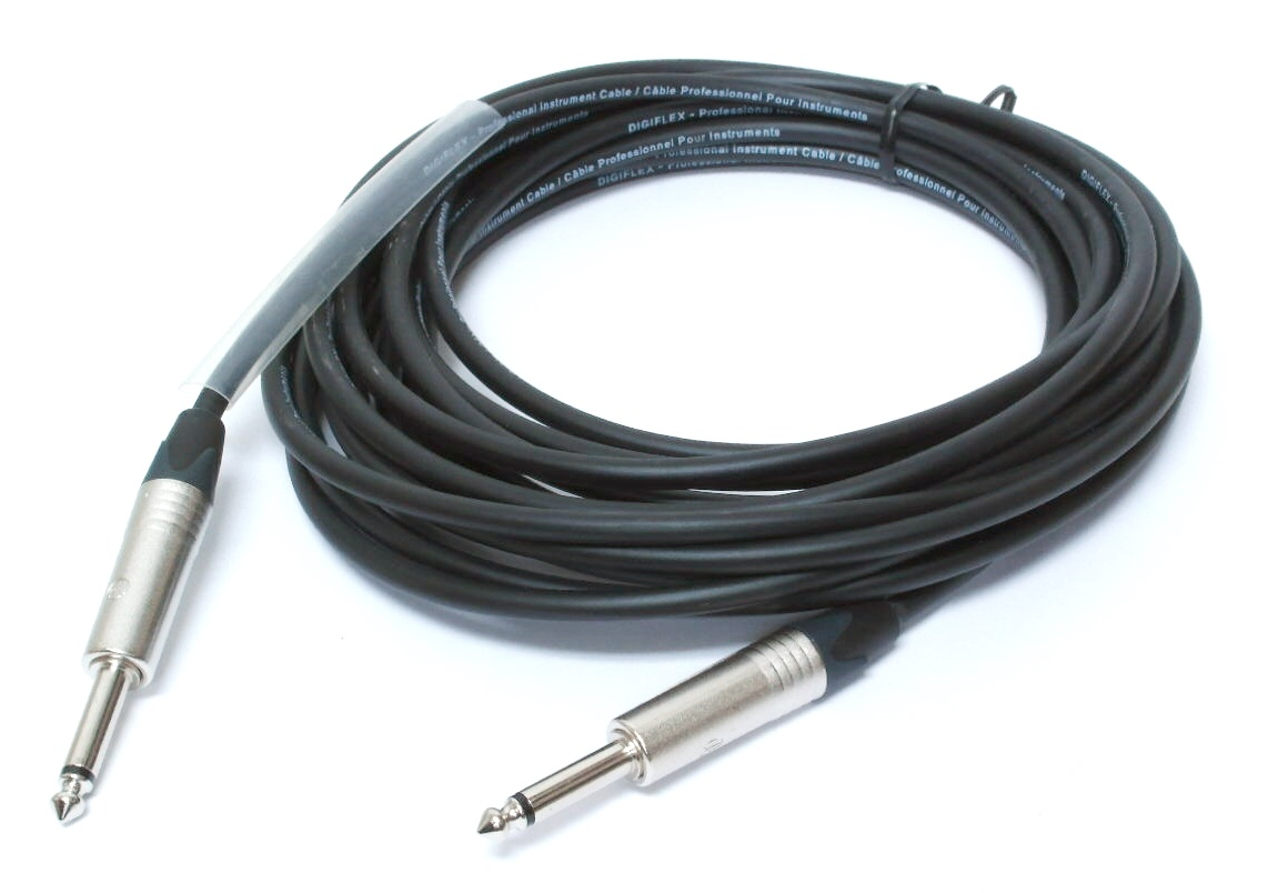 Câble audio Digiflex 6.3mm (1/4")  mono - 50 pieds