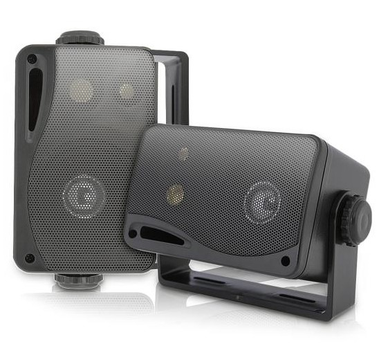 HAUT-PARLEUR 3 VOIES WATER PROOF NOIR