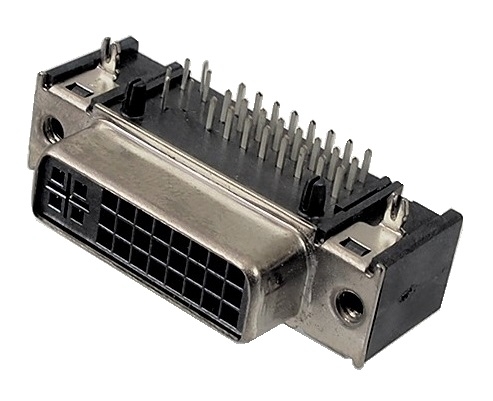 Connecteur DVI-I à souder pour PCB